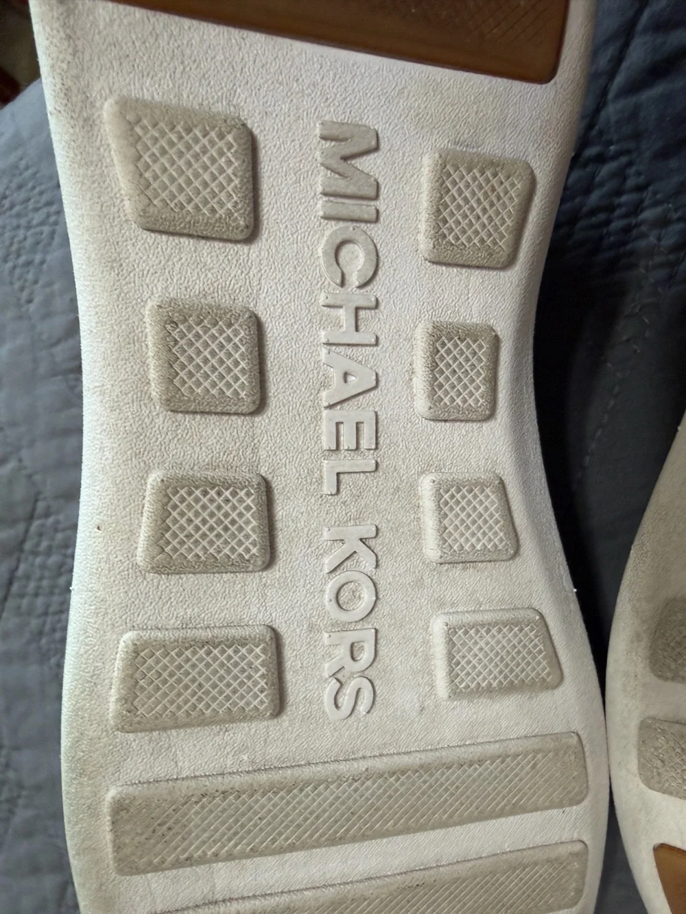 Michael Kors Black Canvas Lace-Up Espadrille Sneakers with Gold Accents